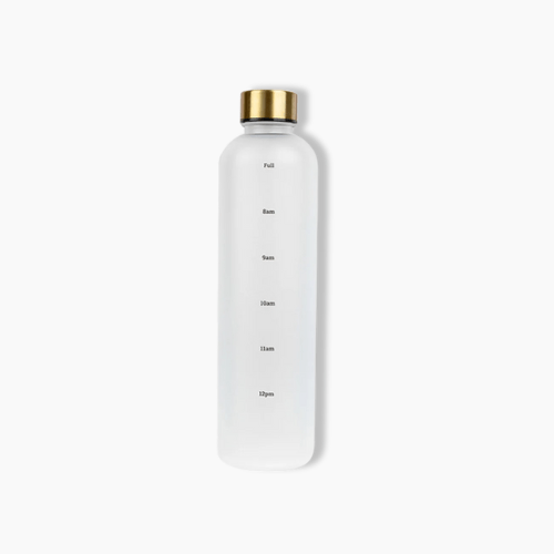 Bouteille en plastique  Blanc / 1000ml