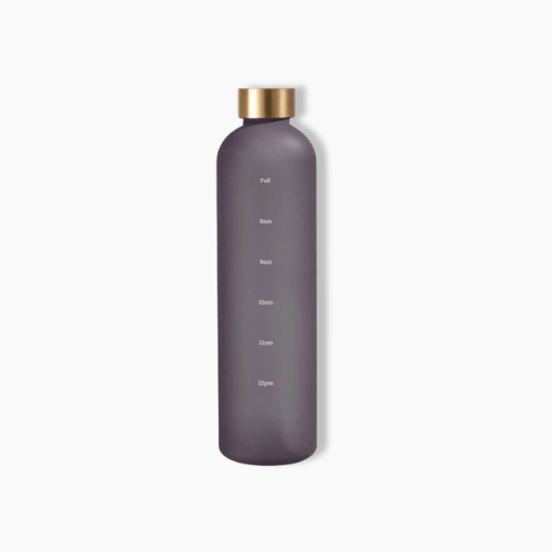 Bouteille en plastique  Noir / 1000ml