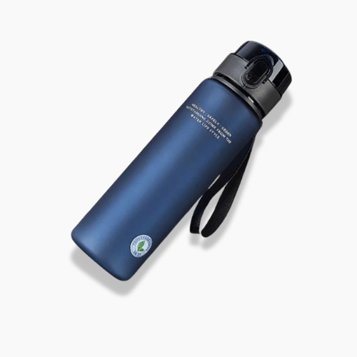 Bouteille réutilisable en plastique Bleu / 560ml