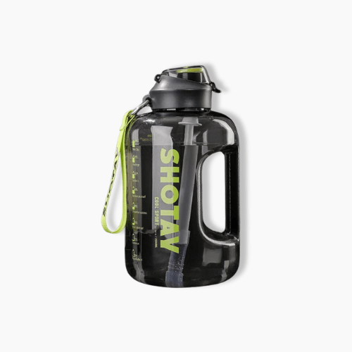 Gourde 2L Noir/Vert / 2000ml