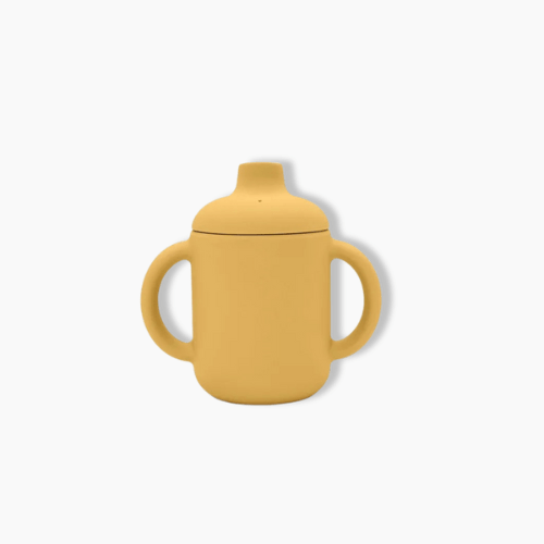 gourde bébé | silicone Jaune / 120ml