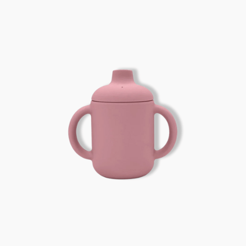 gourde bébé | silicone Rose / 120ml