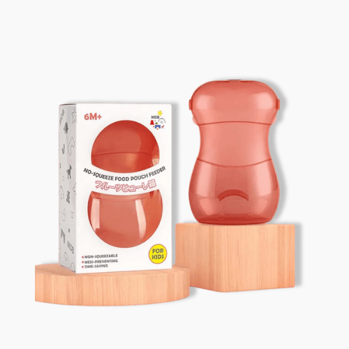 Gourde compote bébé Rouge