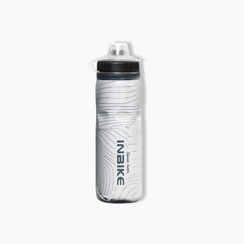 Gourde de cycliste Blanc / Noir / 600ml