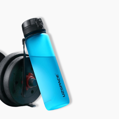 Gourde de sport design Bleu aurore / 1000ml