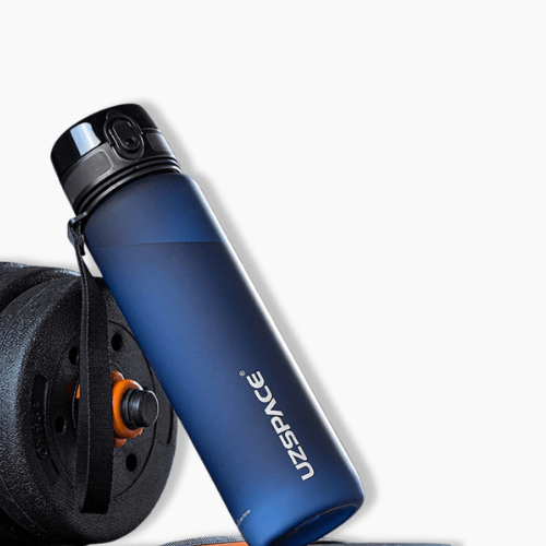 Gourde de sport design Bleu fonçé / 1000ml