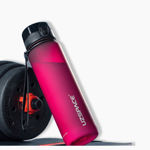 Gourde de sport design Rouge fonçé / 1000ml