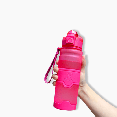 Gourde en plastique  Rose / 1000ml