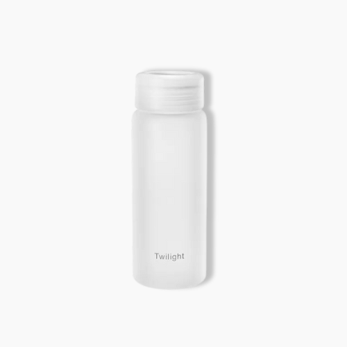 Gourde en verre design Gris / 420ml