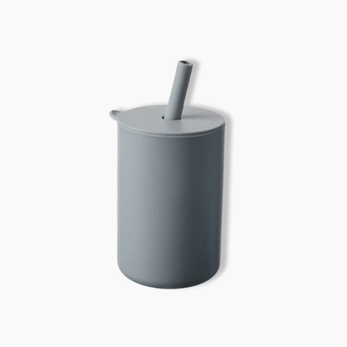 Gourde enfant en silicone Gris / 150ml