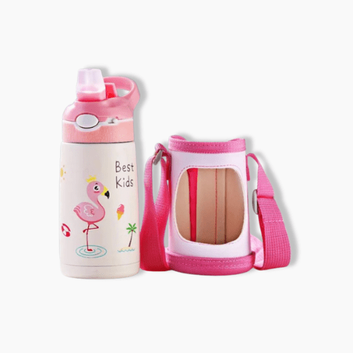 Gourde enfant inox Rose / 400ml