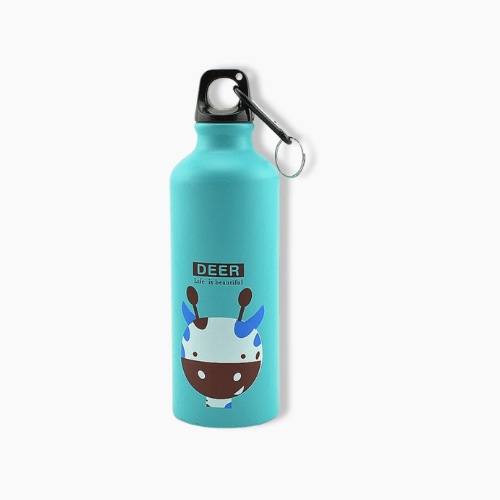 Gourde enfant isotherme Bleu / 500ml / Girafe