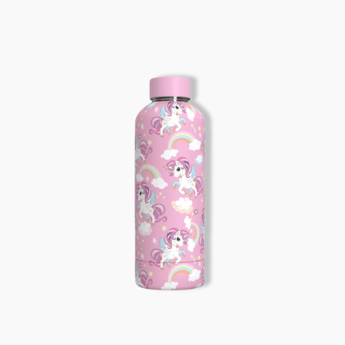 Gourde enfant licorne Rose / 500ml