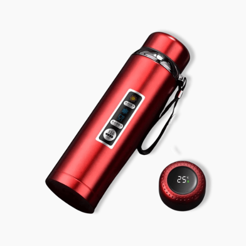 Gourde inox 1 litre Rouge / 1000ml