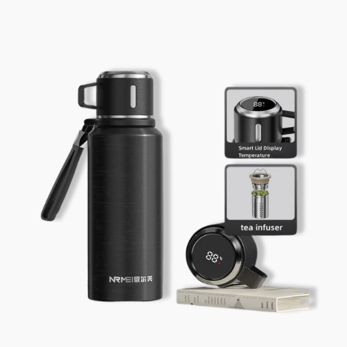 Gourde inox 1500ml Noir / 1500ml