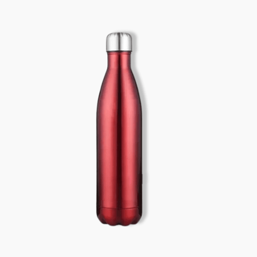 Gourde inox 1l Rouge / 1000ml