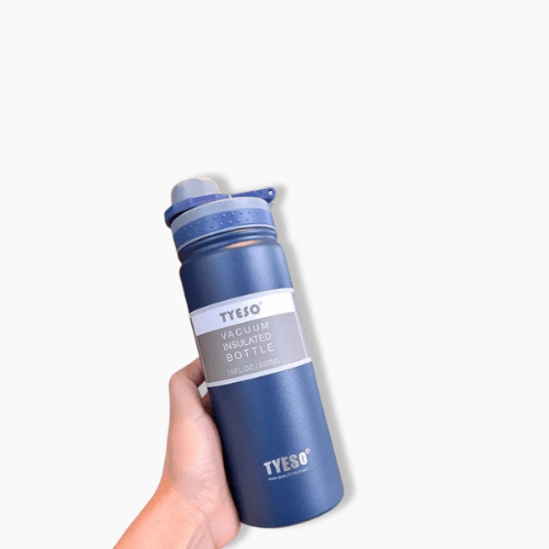 Gourde isotherme anti-fuite Bleu / 530ML