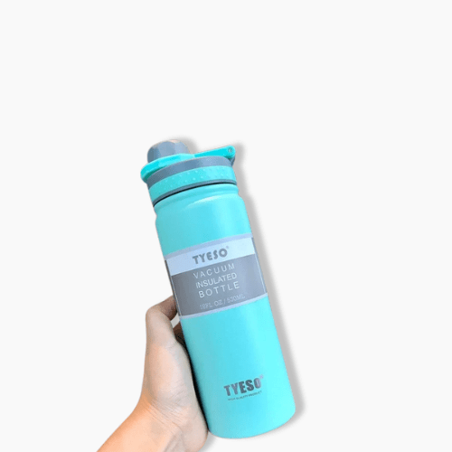 Gourde isotherme anti-fuite Turquoise / 530ML