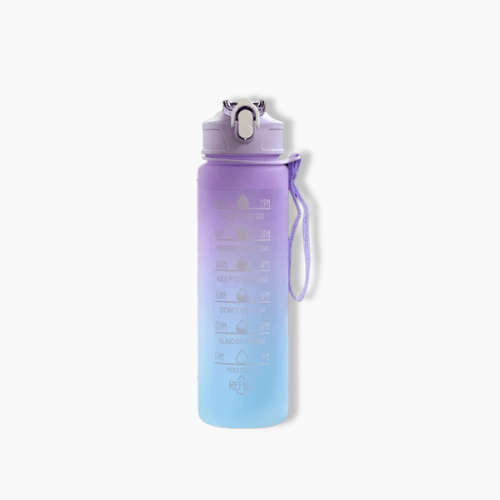 gourde plastique bio Violet / Bleu / 900ml