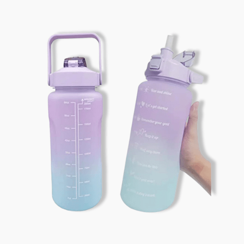 Gourde sport 2L Violet / Bleu / 2000ml